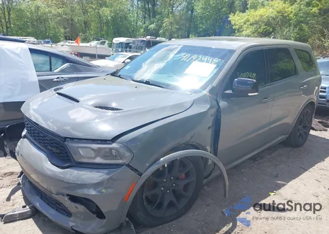 2021 Dodge Durango Srt 392 Awd из США, поврежденный, VIN 1C4SDJGJ5MC551689